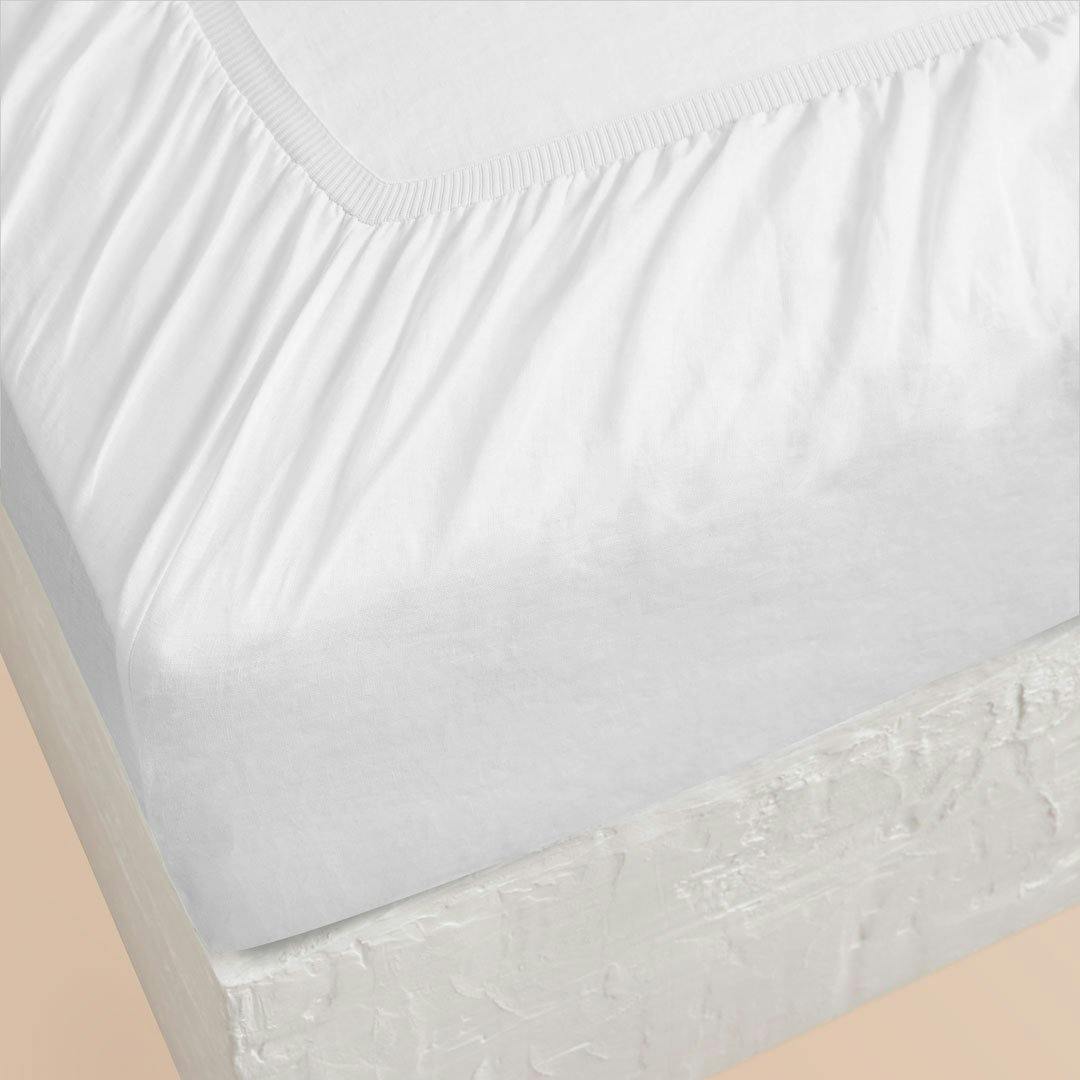Eve Linen - White Bed Sheets | Sheet Society