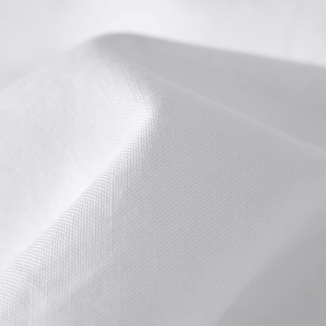 Leo Washed Cotton - White | Sheet Society
