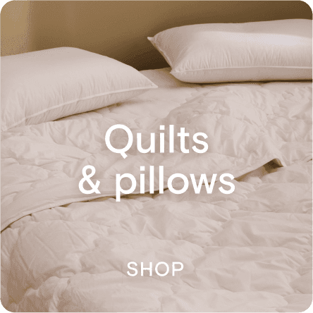 Quilts & pillows